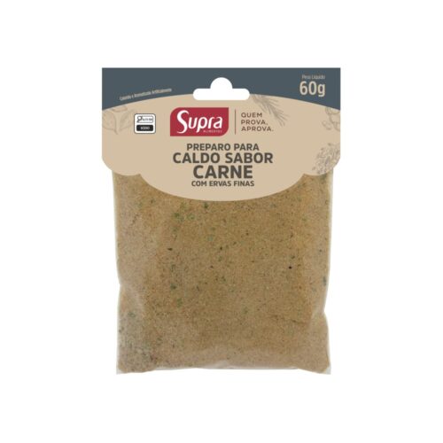 PREPARO P/ CALDO DE CARNE ERVAS FINAL SUPRA 24X60GR