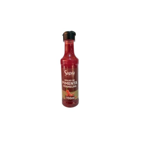 MOLHO DE PIMENTA VERMELHA SUPRA 24x150ML