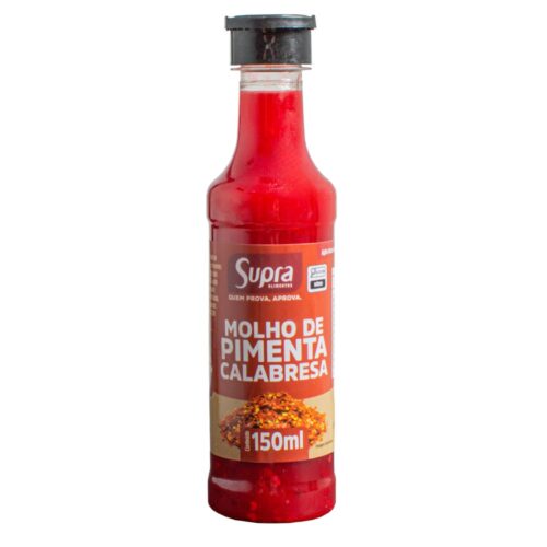 MOLHO DE PIMENTA CALABRESA SUPRA 12X150ML