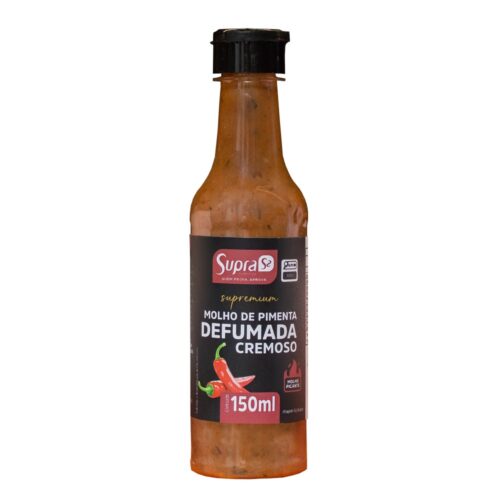 MOLHO DE PIMENTA DEFUMADA CREMOSO SUPRA 12X150 ML