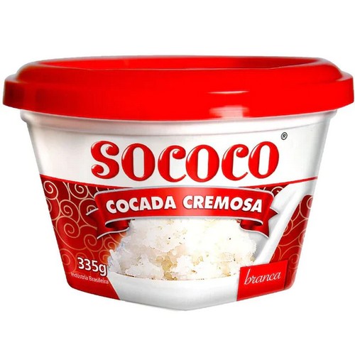 COCADA BRANCA SOCOCO 12X335GR