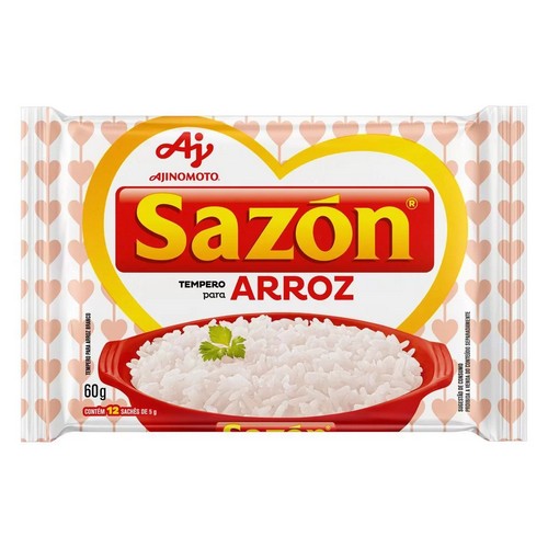 SAZON BRANCO ARROZ 48X60GR